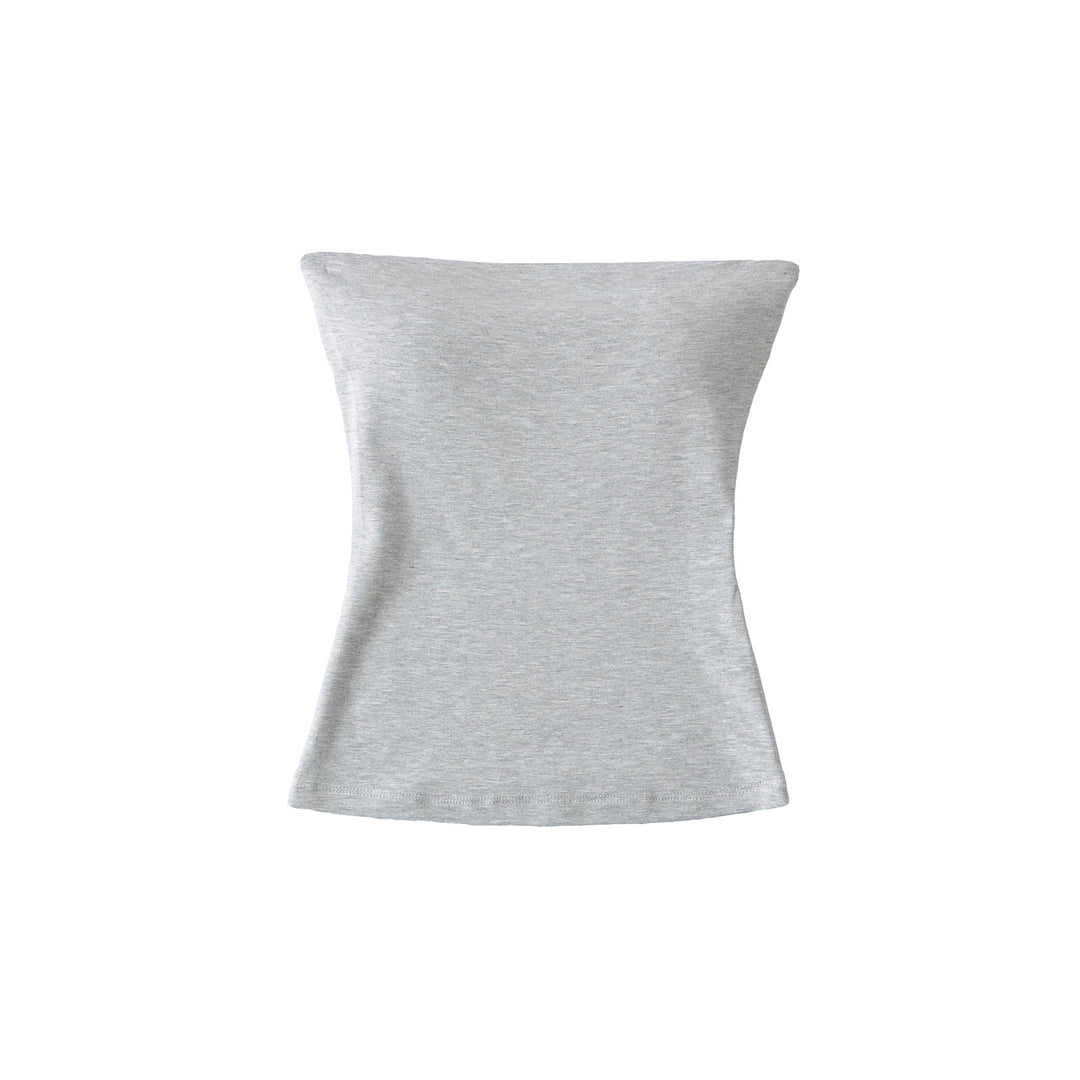 Dame Off-Shoulder Shirt i blødt strækstof med figursyet snit Stilla