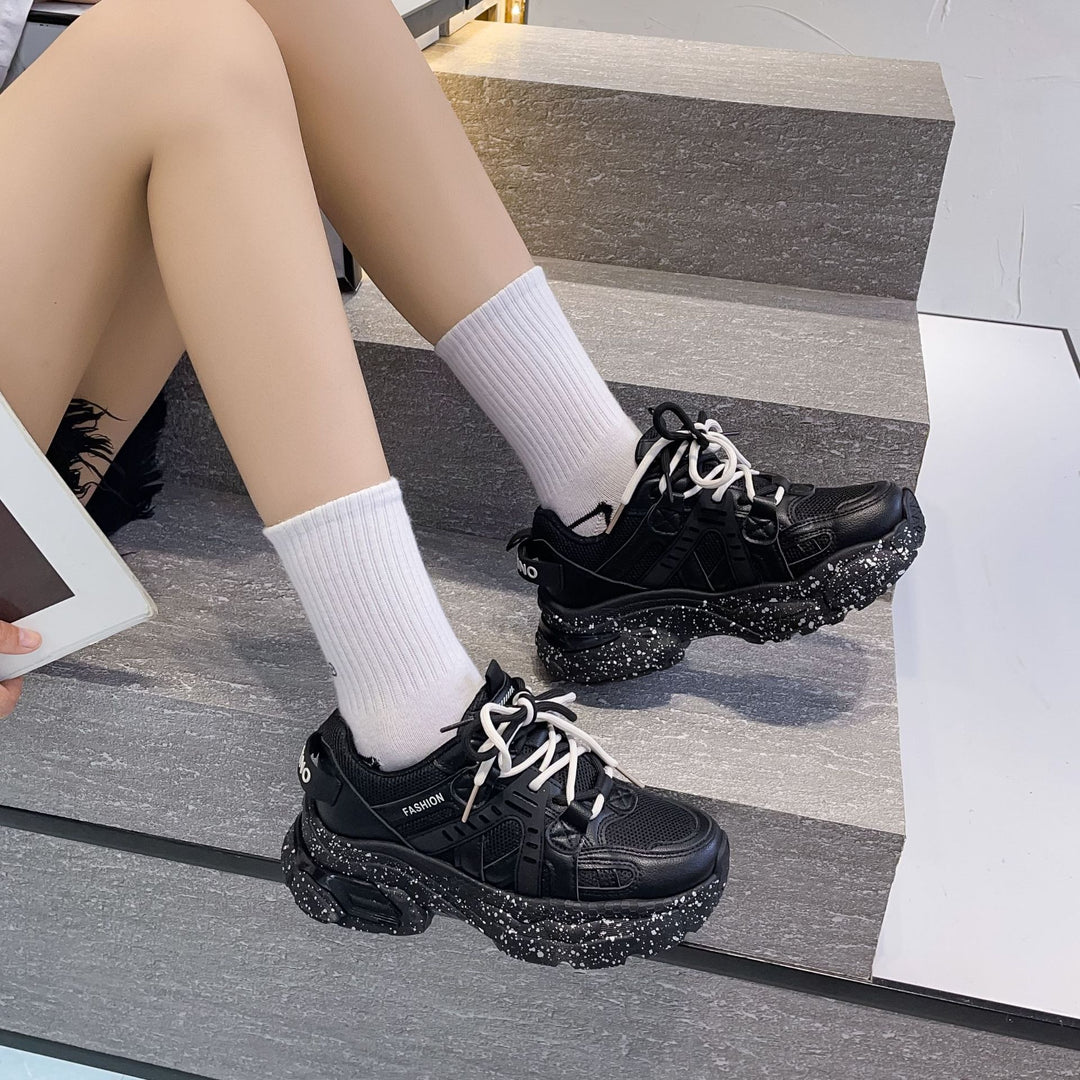 Dame Fashion Sneakers med innovativ mesh-konstruktion og skridsikker sål Stilla