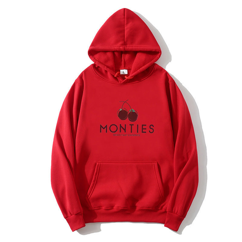 Kvindernes hoodie med frugtagtig logo print Skovae