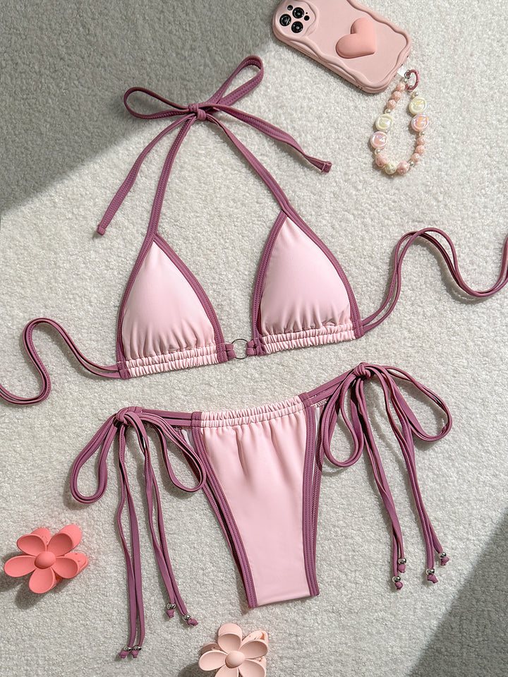 Dame Triangel-Bikini med fleksibelt bindesystem Skovae