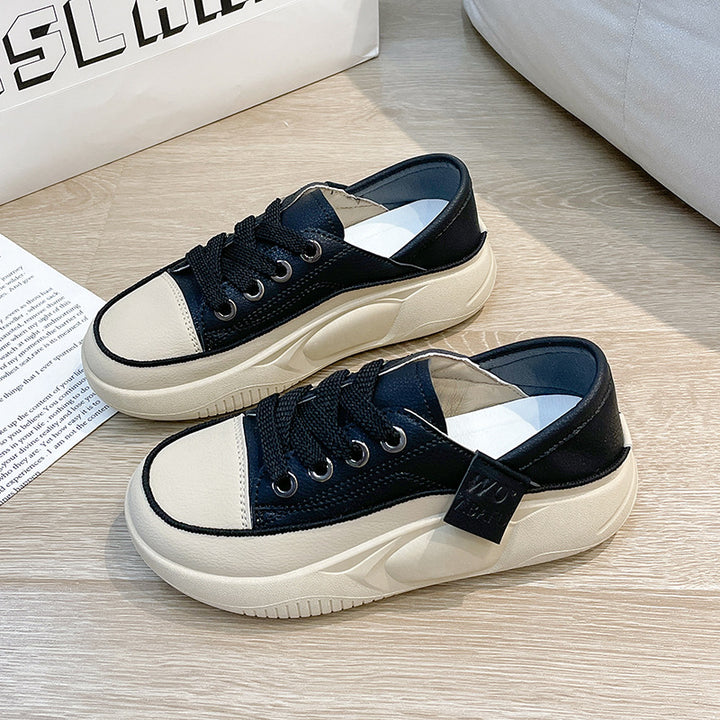 Dame Sneakers i tidløst design med sportiv sål og praktiske snørebånd Stilla