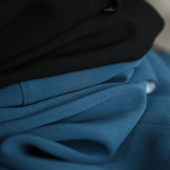 Dame elegant Double-Breasted Blazer med moderne snit og fint materiale Stilla