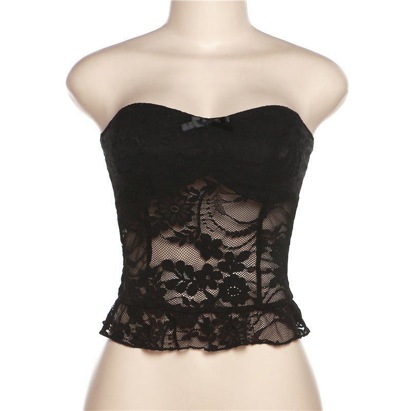 Dame Spids Bustier-Overdel Stilla