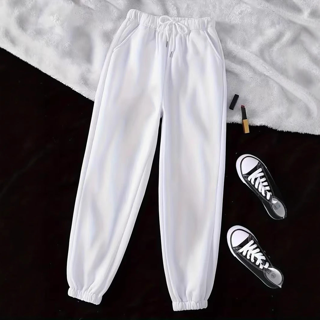 Dame sporty joggingbukser med elastisk talje og praktiske lommer Stilla