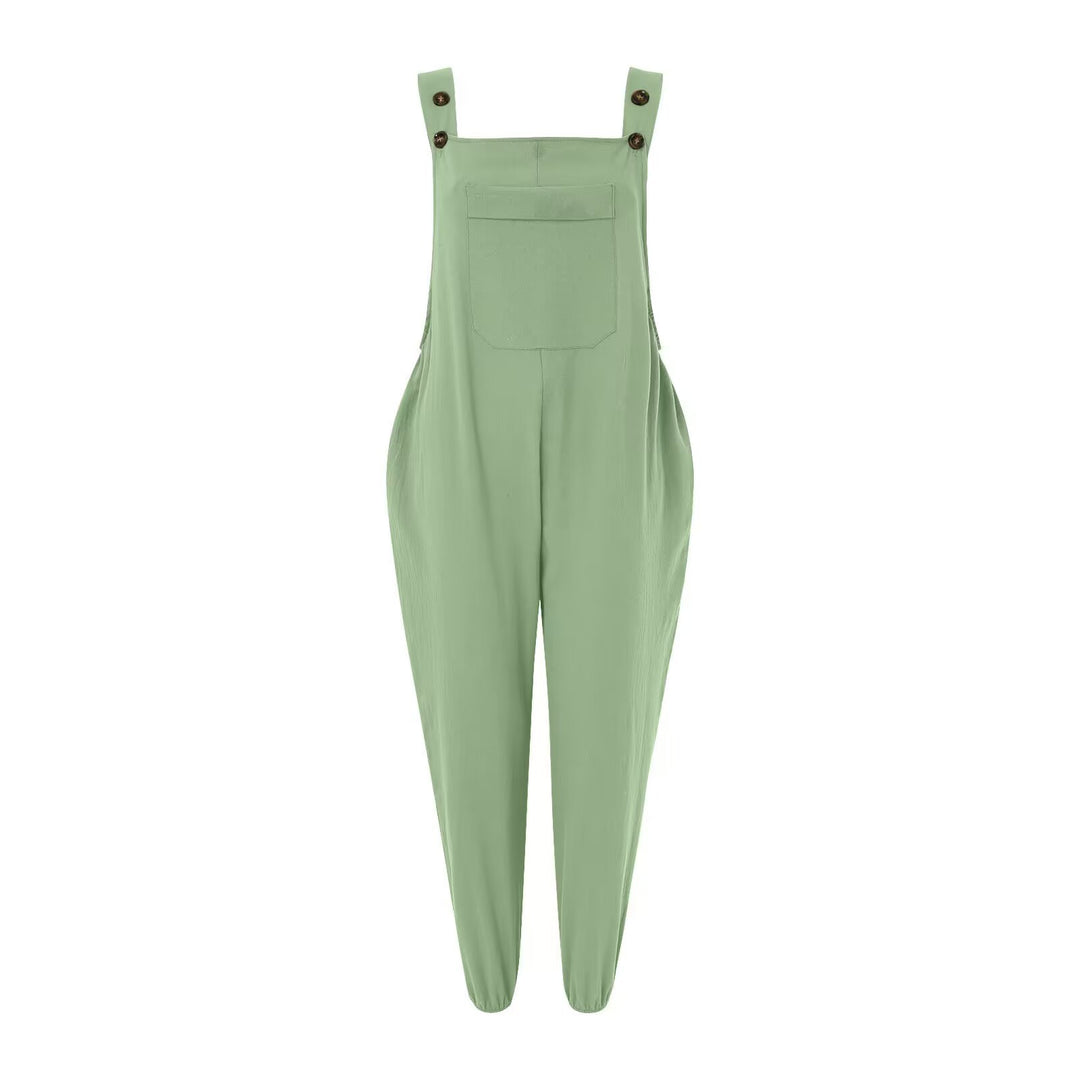 Dame stilfulde overalls med lommer Stilla