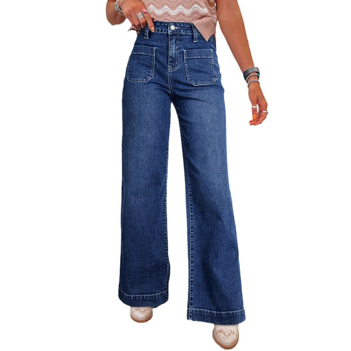 Dame Løst skåret Jeans med høj talje Stilla