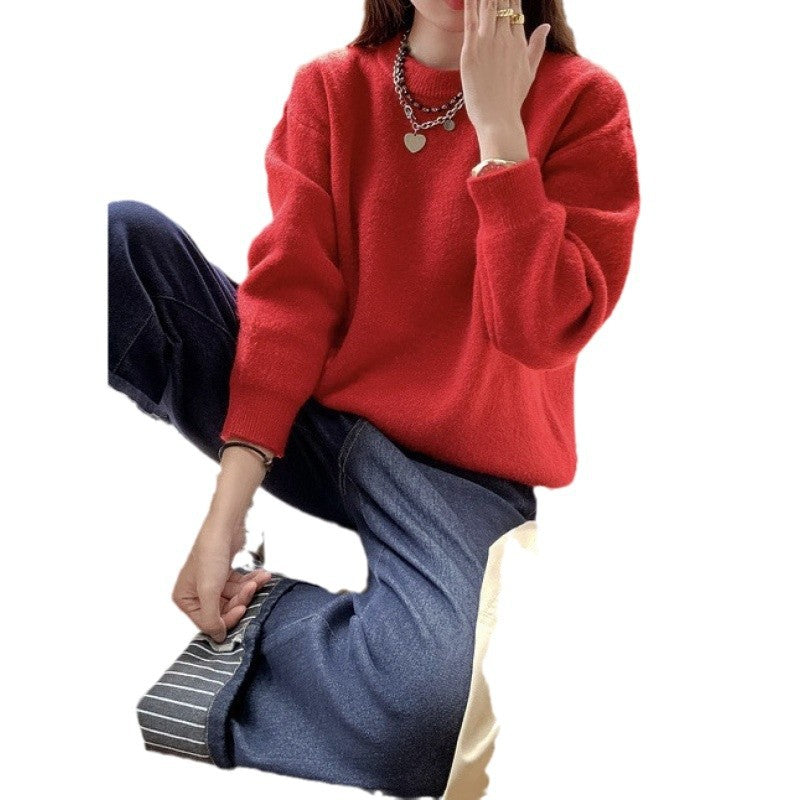 Kvinders komfortable strikket sweater med oversized snit Stilla