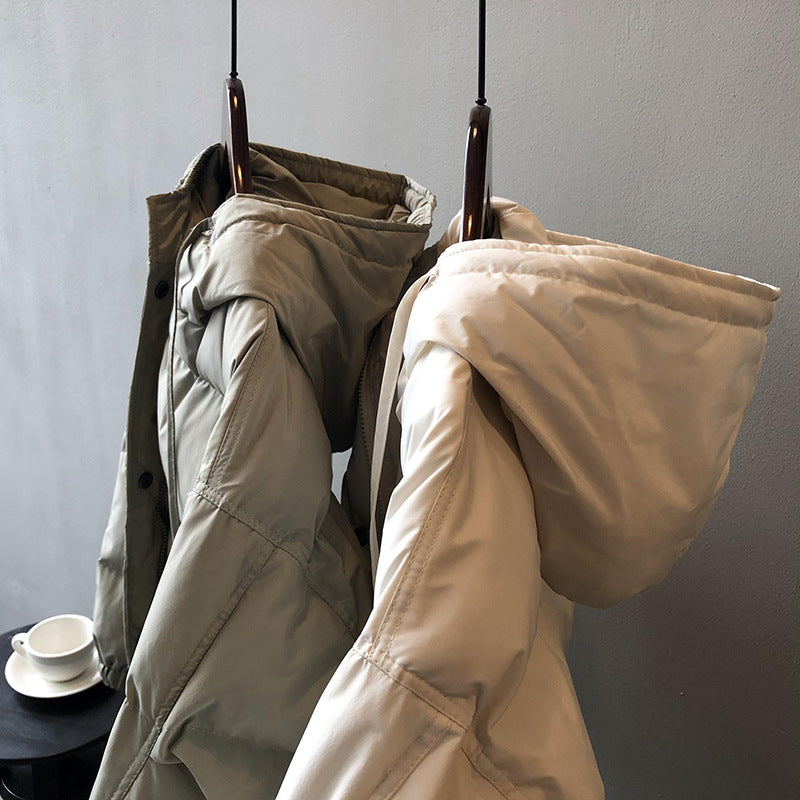 Dame quilted jacket med hætte og praktiske lommer Stilla