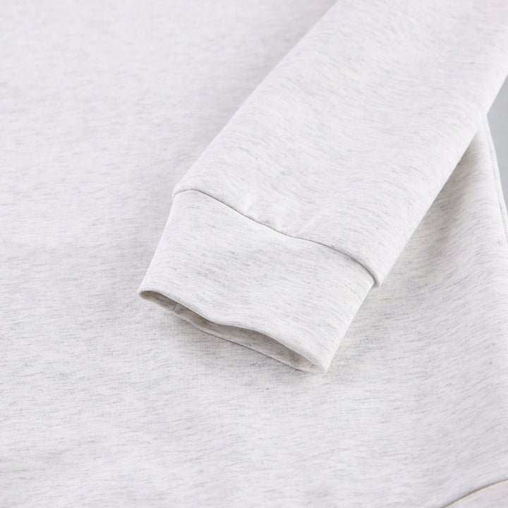 Damer Sporty sæt bestående af oversized sweatshirt og shorts med bredtalje Stilla
