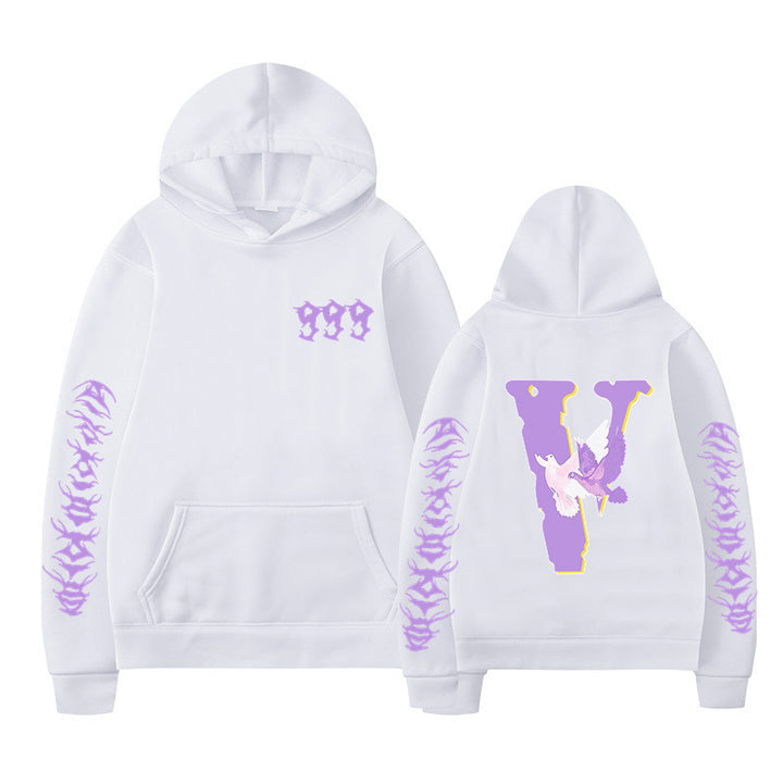 Kvinders hoodie sweatshirt med unikt design Skovae