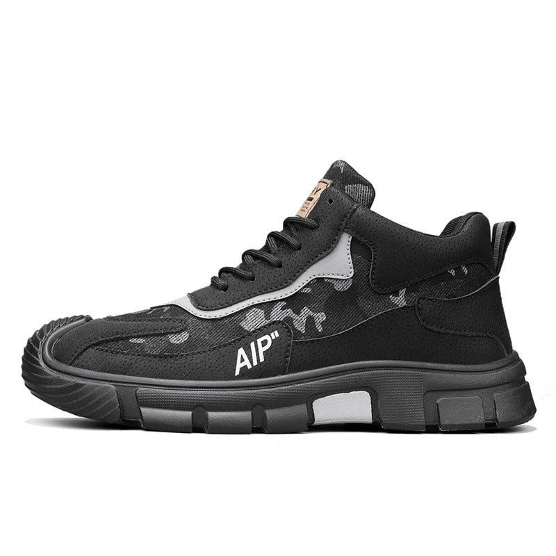Femme Høj-Top Camo Sneakers Stilla