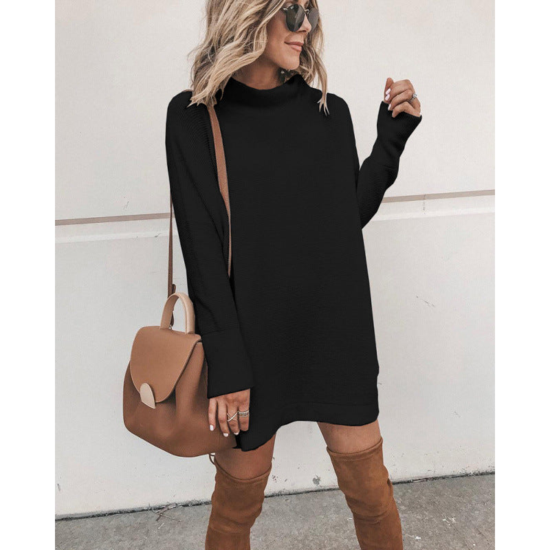 Dame Oversized Strikkjole Stilla
