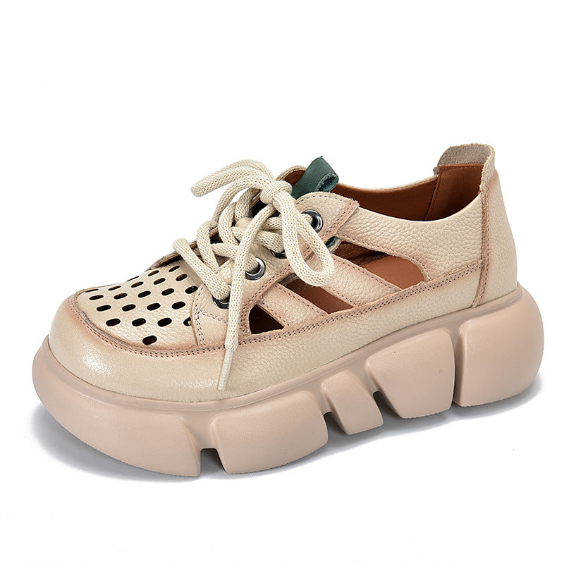 Dame luftige sneakers med gennemsigtigt design Stilla