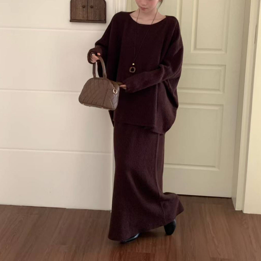 Dame Elegant Oversized Strik Sweater lavet af blødt materiale Stilla