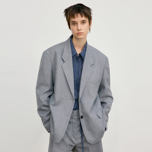 Dame Oversized Blazer i klassisk stil Stilla