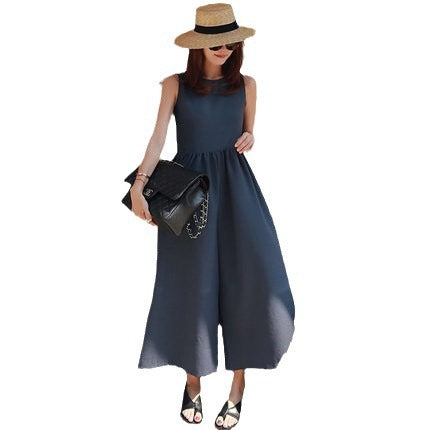 Dame elegant maxikjole med effortless look og behagelig snit Stilla