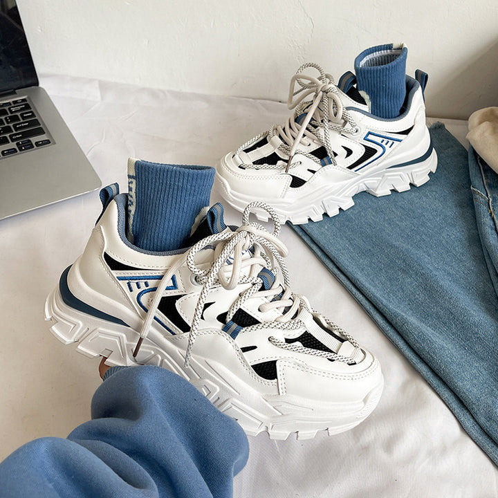 Dame Sporty Sneakers med skridsikker profilsåler og reflekterende accenter Stilla