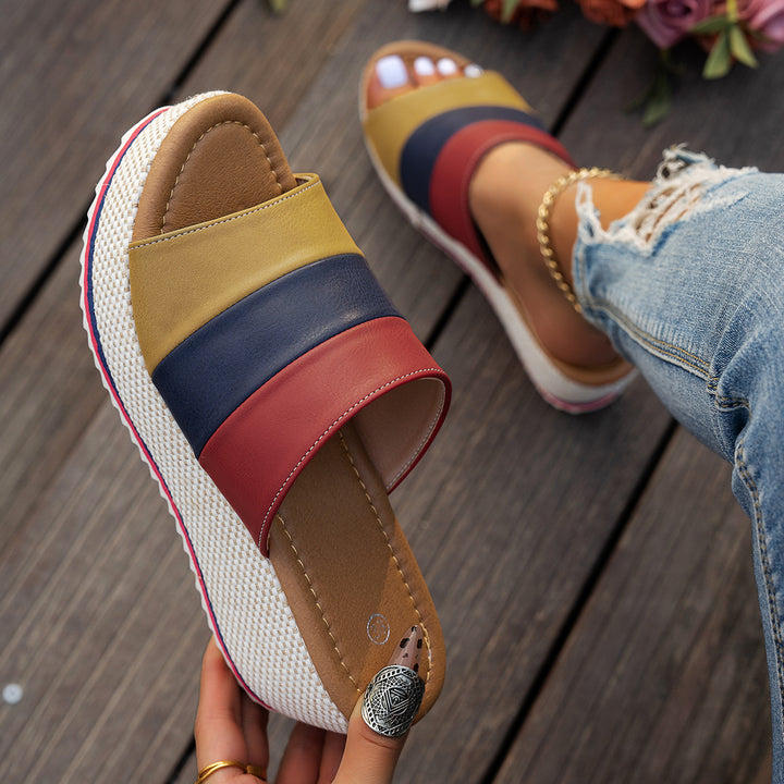 Dame plateau sandaler Stilla
