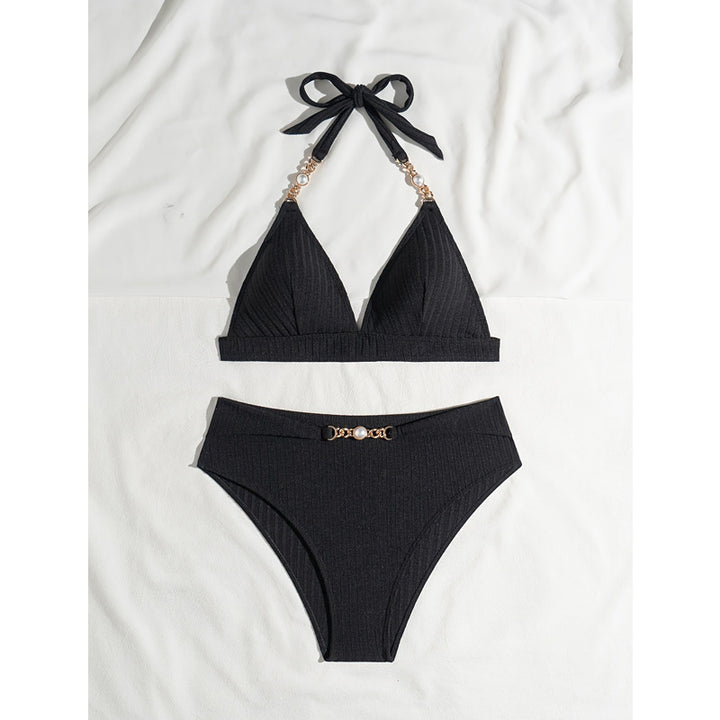 Elegante Rib-Bikini-Sæt til kvinder Stilla