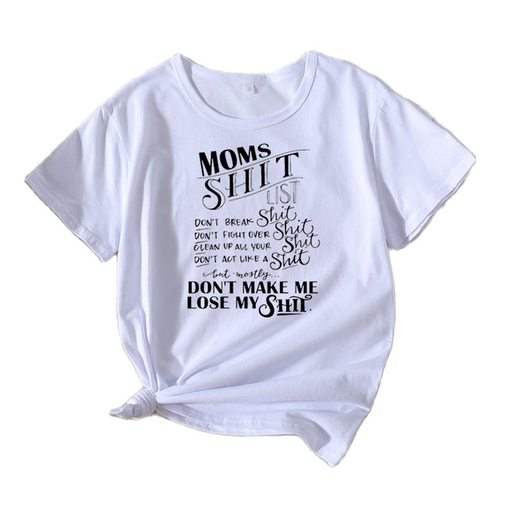 Dame Casual Grafik T-shirt Stilla 1751262401