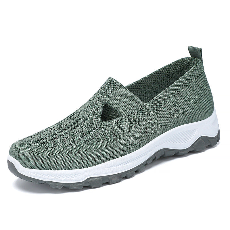 Dame Slip-On Fritidssko med åndbar overfladestruktur og skridsikker sål Stilla