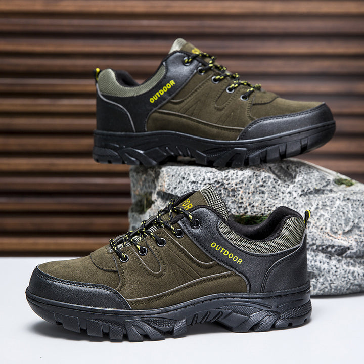 Herre multifunktionelle udendørs sneakers med skridsikker sål og optimal dæmpning Stilla