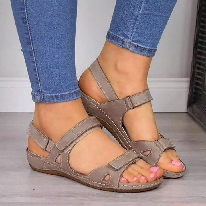 Dame Behagelige Riemensandaletter med ergonomisk Sål Stilla