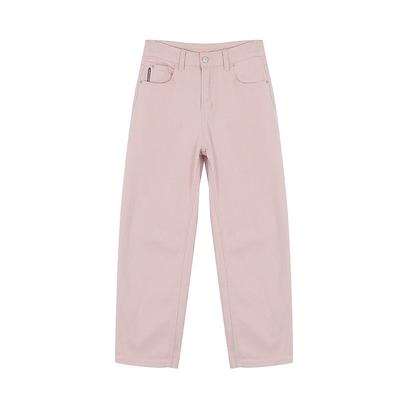 Dame flydende herrejeans med moderigtigt snit Stilla