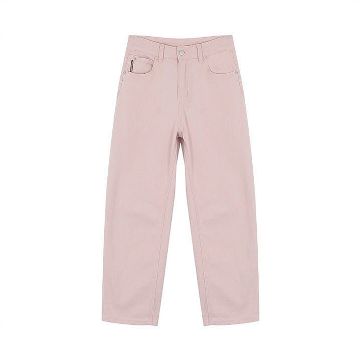 Dame flydende herrejeans med moderigtigt snit Stilla