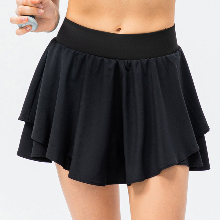 Stilla | Yoga Skort Åndbar, Indbyggede Shorts & Behagelig (løb, Fitness)