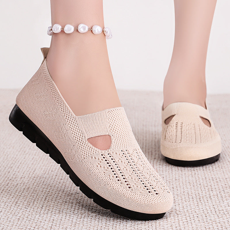 Dame Åndbare Lifestyle Slippers med fleksibel Gummibund Stilla