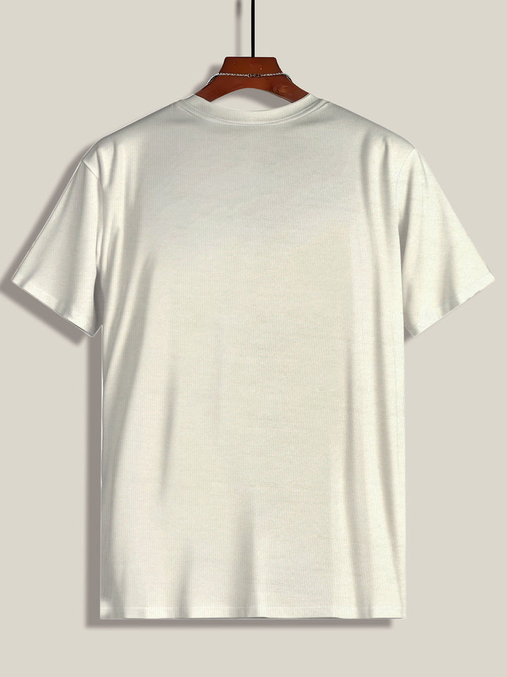 Herre T-shirt med kristelig budskab Stilla