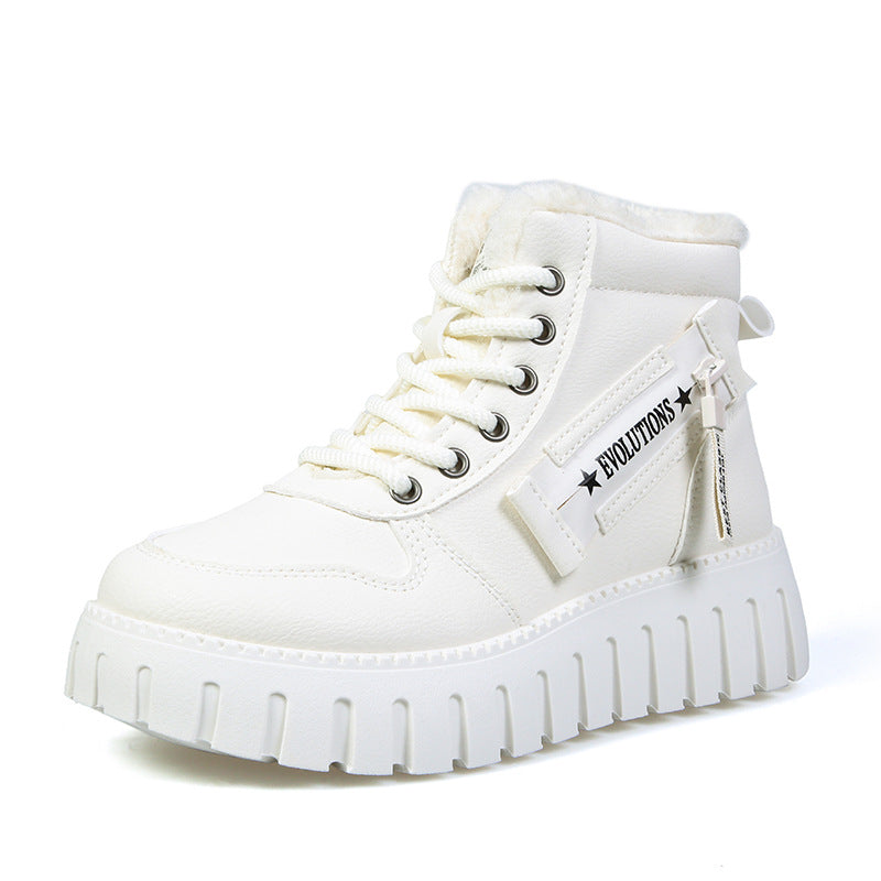 Dame Vinterhøje Sneakers med blødt for og skridsikker sål Stilla