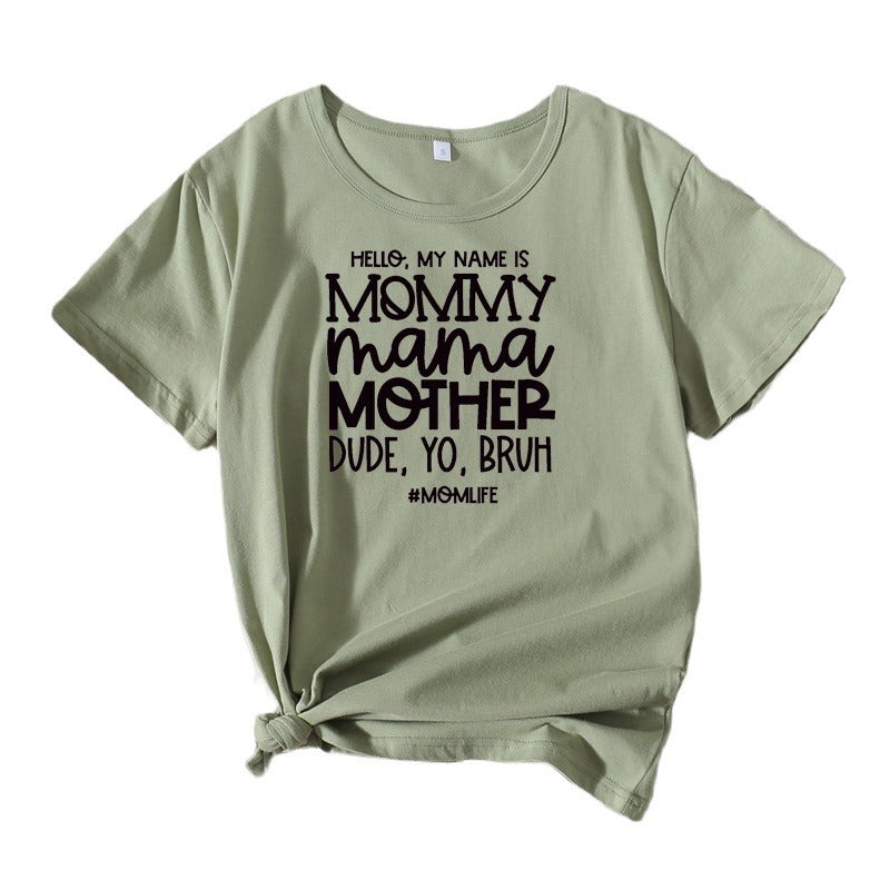 Kvinder Sjov Statement Grafik T-shirt Stilla