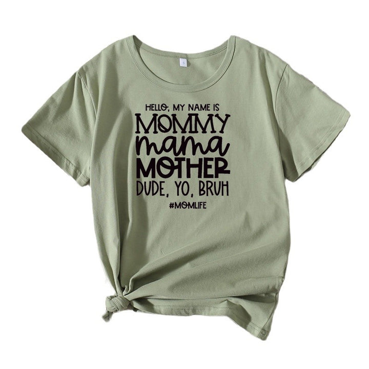 Kvinder Sjov Statement Grafik T-shirt Stilla