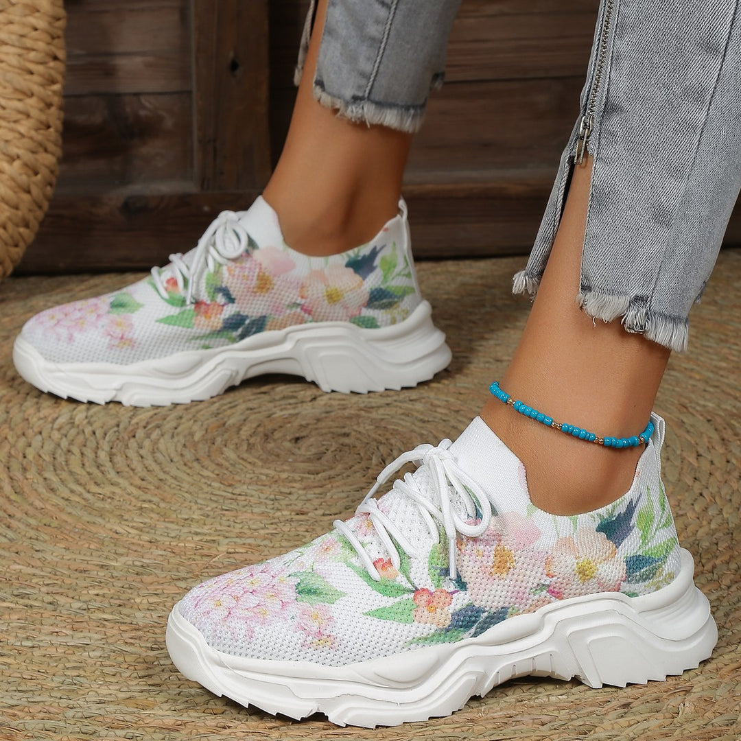 Dame Sporty Sneakers Stilla