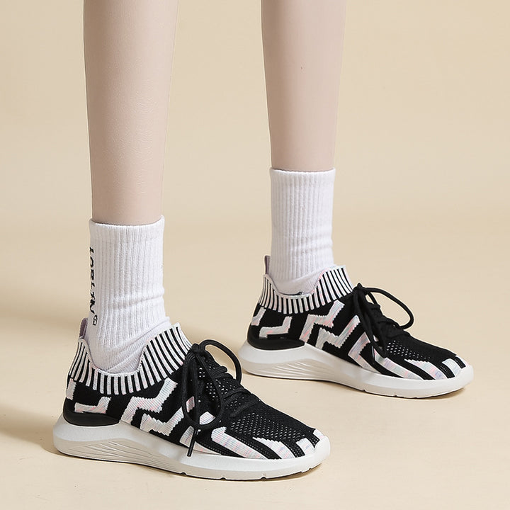 Dame Sporty Socken Sneakers med innovativt strikdesign og ultralet såleprofil Stilla