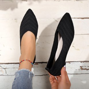 Dame Stilfulde Ballerinas med Komfort-overmateriale og elastisk sål Stilla