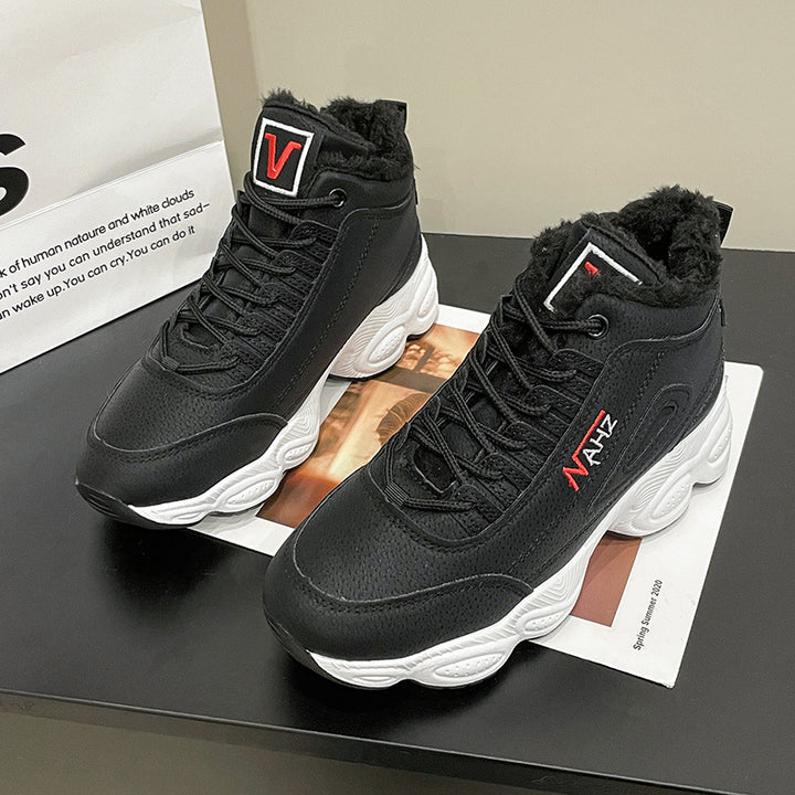 Dame High-Top Sneakers med blødt foder og skridsikker sål Stilla