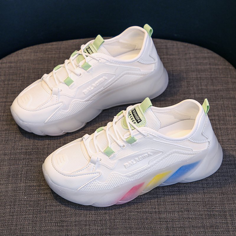 Dame mode Sneakers med futuristisk design og attraktiv sål Stilla