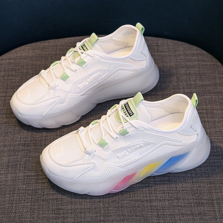 Dame mode Sneakers med futuristisk design og attraktiv sål Stilla