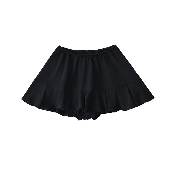 Dame rynket sportshorts med integrerede shorts og elastisk talje Stilla