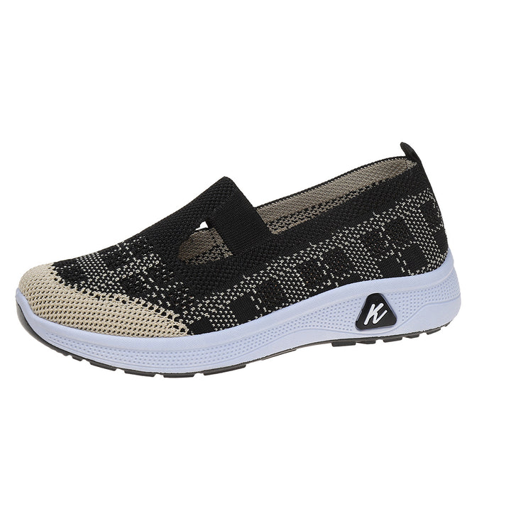 Dame Slip-On Sneakers med elastisk overdel Stilla
