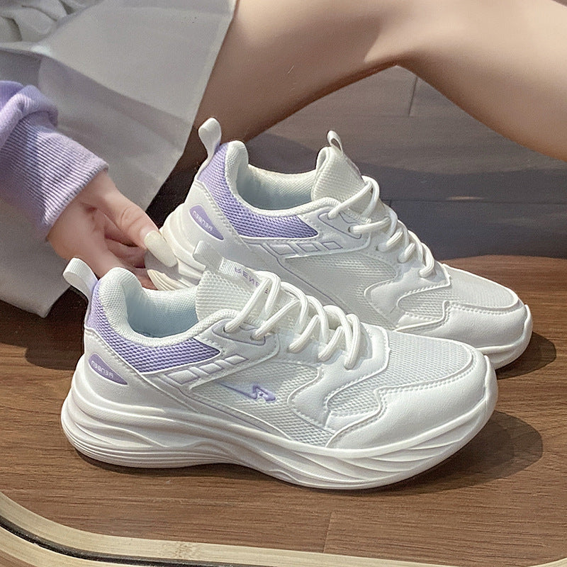 Dame Sportsløbe-sneakers med åndbar overfladestruktur og innovativ dæmpning Stilla