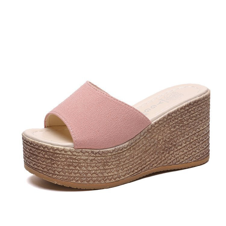 Dame Plateau Sandaler med lukket tåparti og tyk sål Stilla