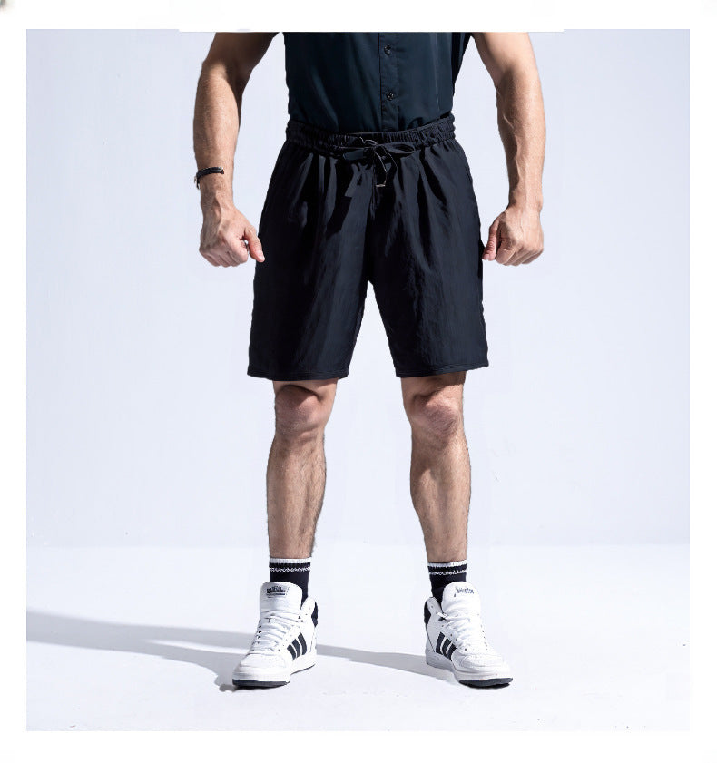 Herre Kvalitets Sport-Shorts med elastisk talje og praktiske lommer Stilla