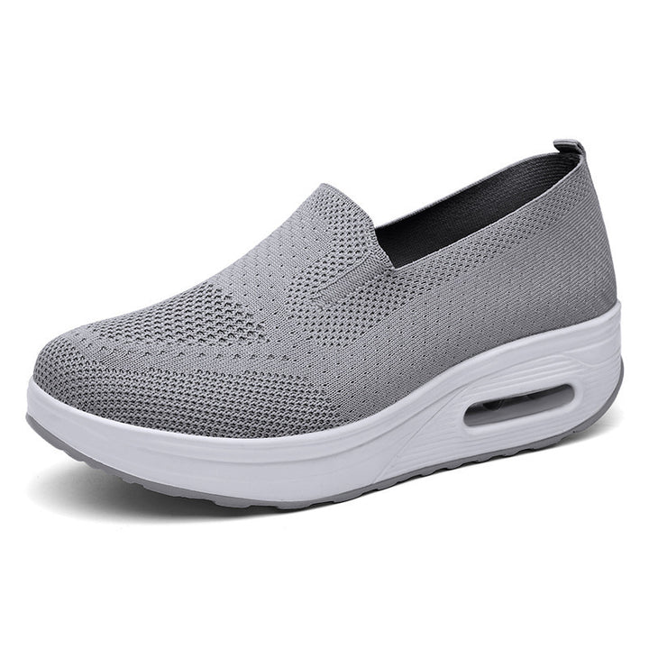 Dame Slip-On Sneakers med luftdæmpning og respirabelt overmateriale Stilla