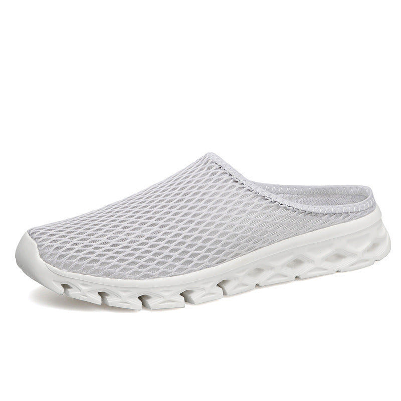 Unisex nan åndbar mesh mule sko med fleksibel vaffelsål og ergonomisk fodseng Skovae