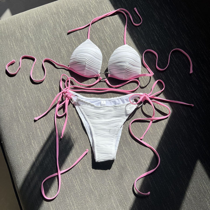 Dame Bikini-sæt med innovativt design og justerbare stropper Stilla