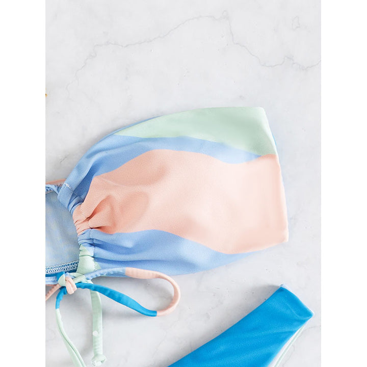 Dame bandeau-bikini med legende snit Skovae